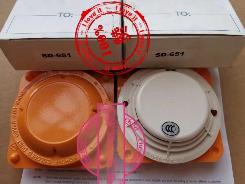 1PC NOTIFIER SD 651 point smoke sensing non woven detector with dual inspection