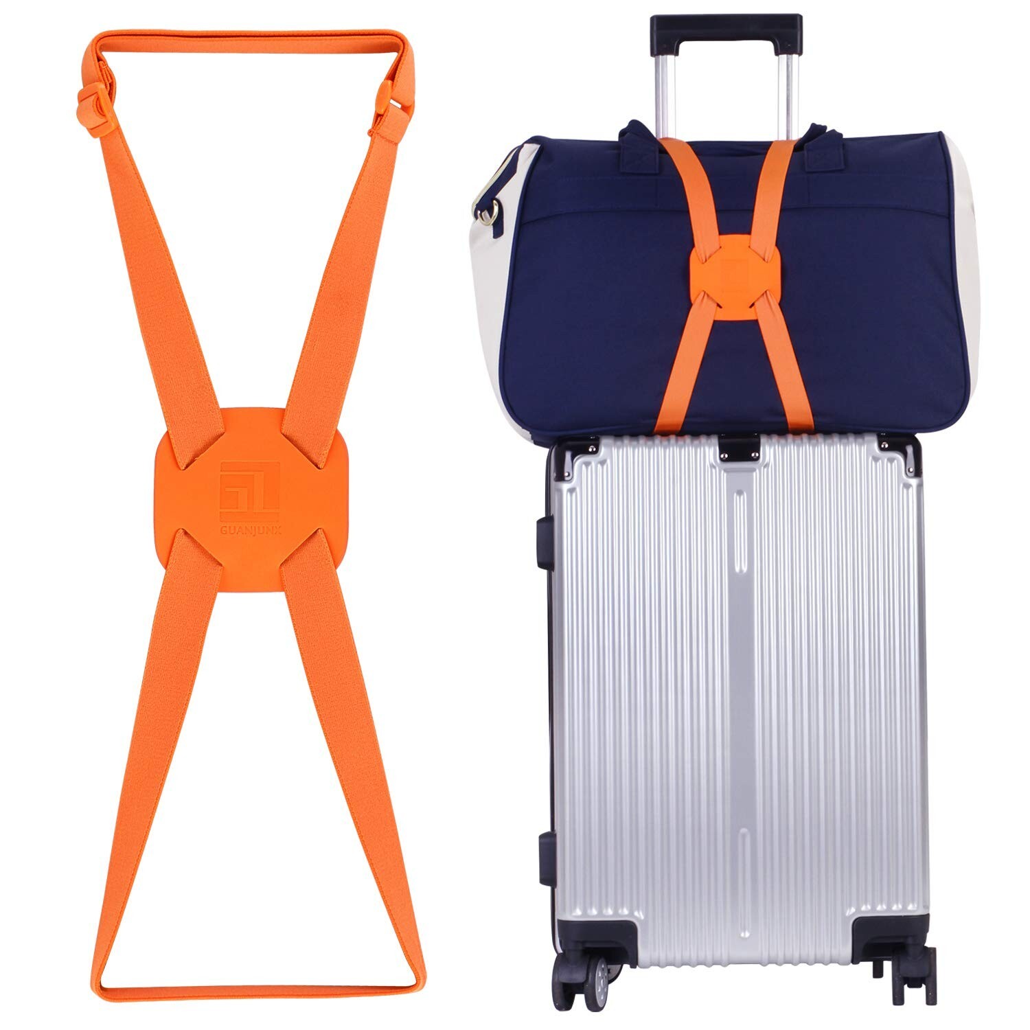 Luggage Straps Bag Bungees for Add a Bag Easy to Travel Suitcase Elastic Stra...