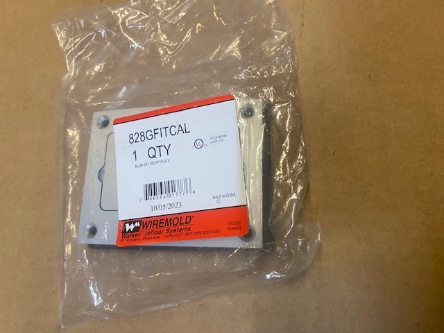 WIREMOLD FLOOR BOX COVER 828GFITCAL (NEW)