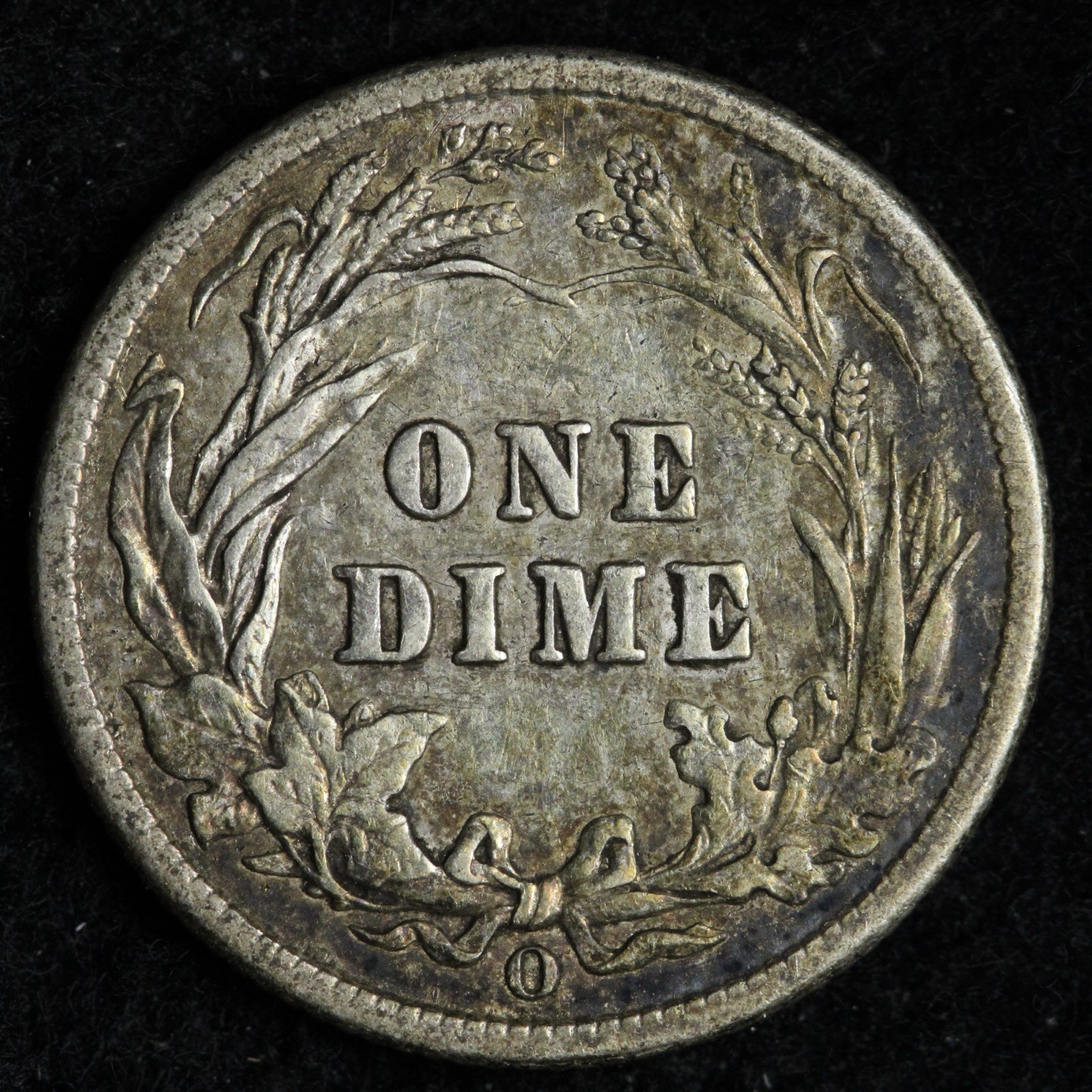 1903-O Barber Silver Dime XF+ E298 ZQM