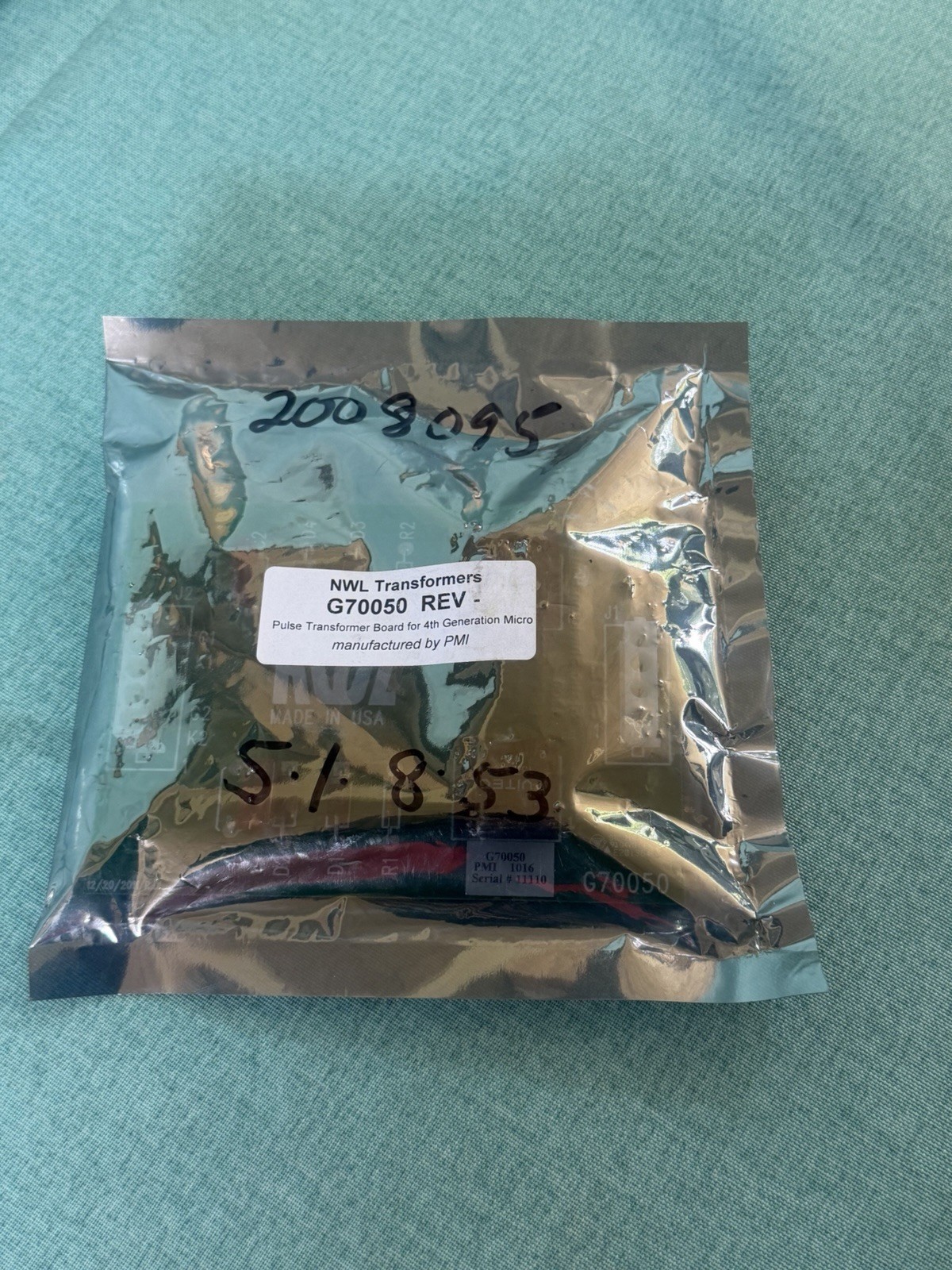 SEALED NWL G70050 Pulse Transformer Board