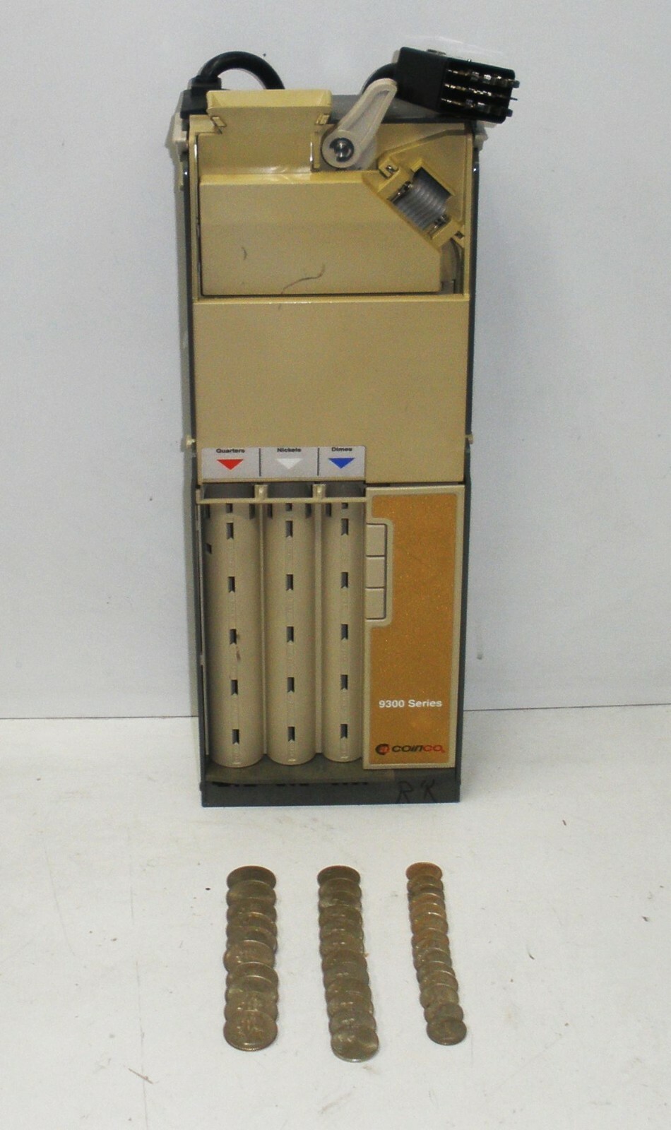 Coinco 9302-LF Snack Soda machine coin  acceptor changer 24V 15pin plug