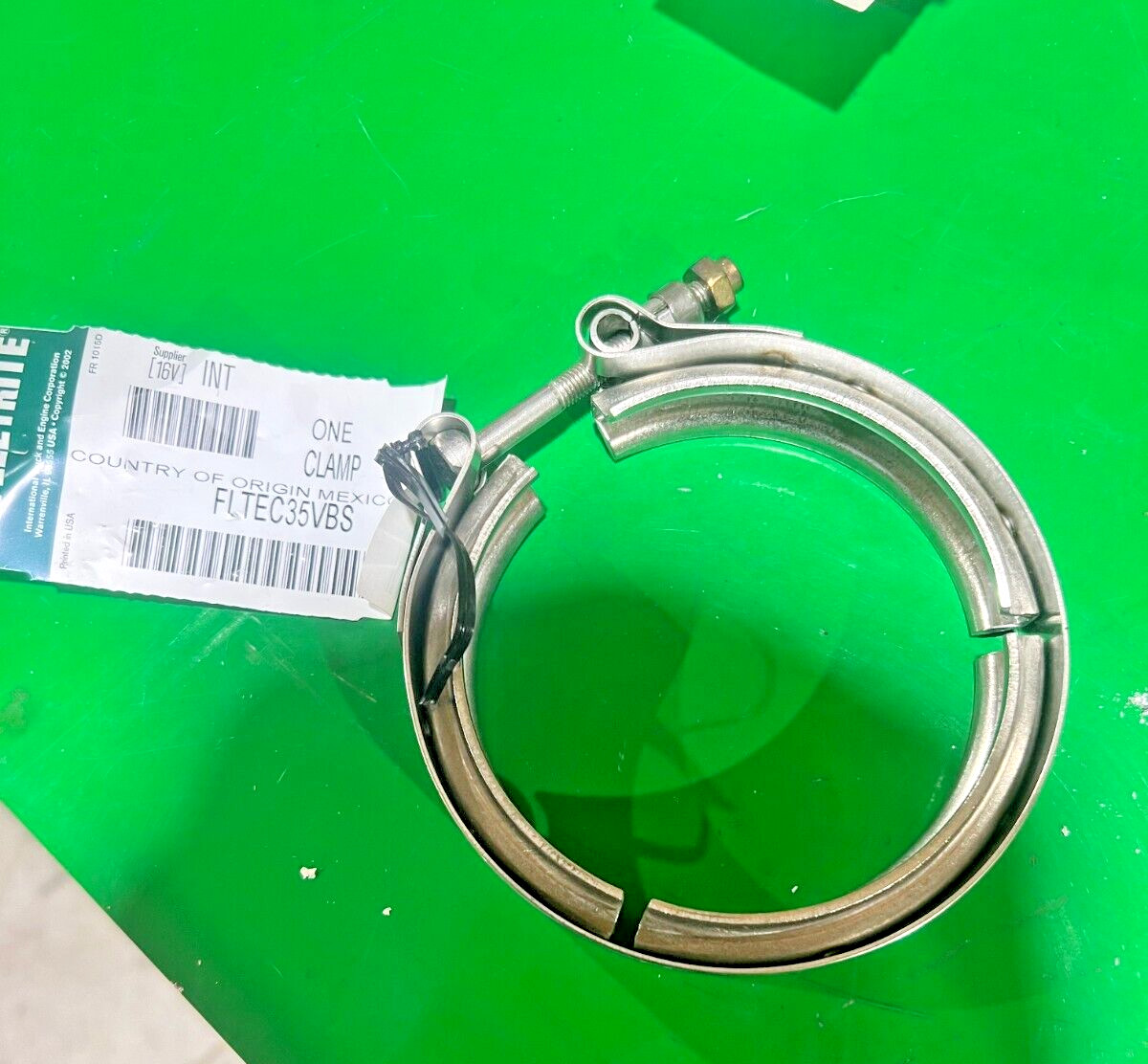 NEW FLEETRITE V-BAND TURBO CLAMP FLTEC35VBS  RG RAY 50421-1 3553803C2💥SHIPS FRE