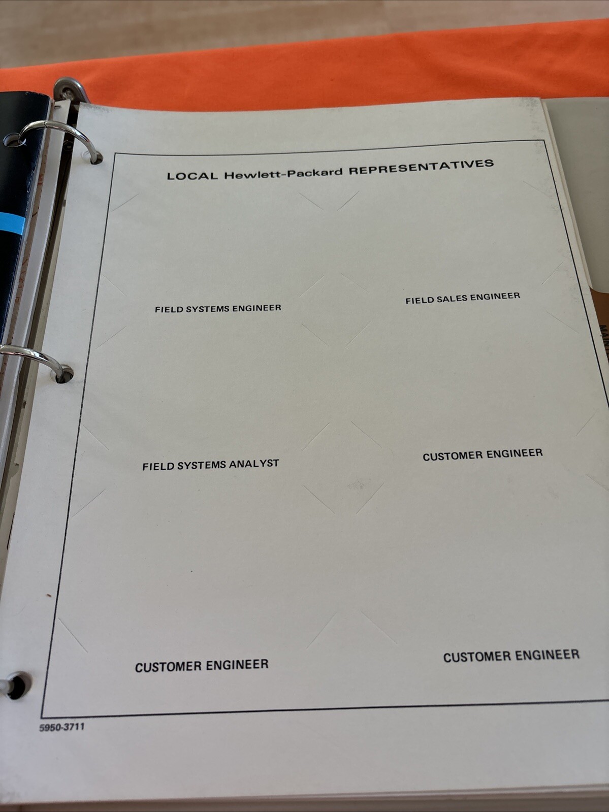 Hp 1000 Support Log Manual And Software Record Rare