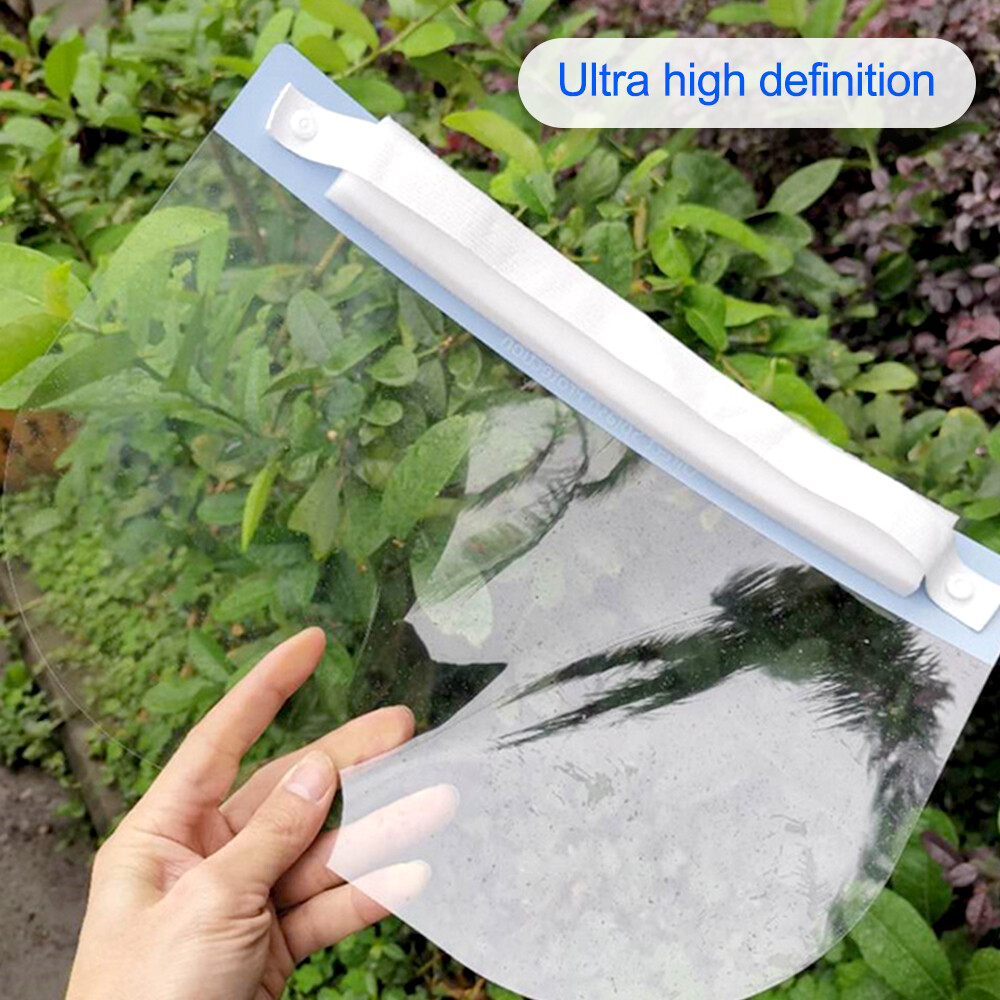 10pcs Splash Anti-fog Proof Cap Full Face Head-mounted Eye Protective Shield Hat