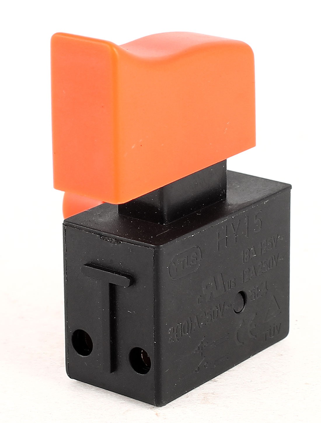 18A 125VAC 12A/2A/10A 250VAC 1NO 1NO DPST Self Locking Trigger Switch