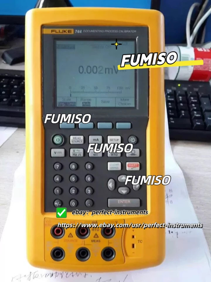 1pc Used Fluke 744 Process Calibrator Expedited Express free shipping#per