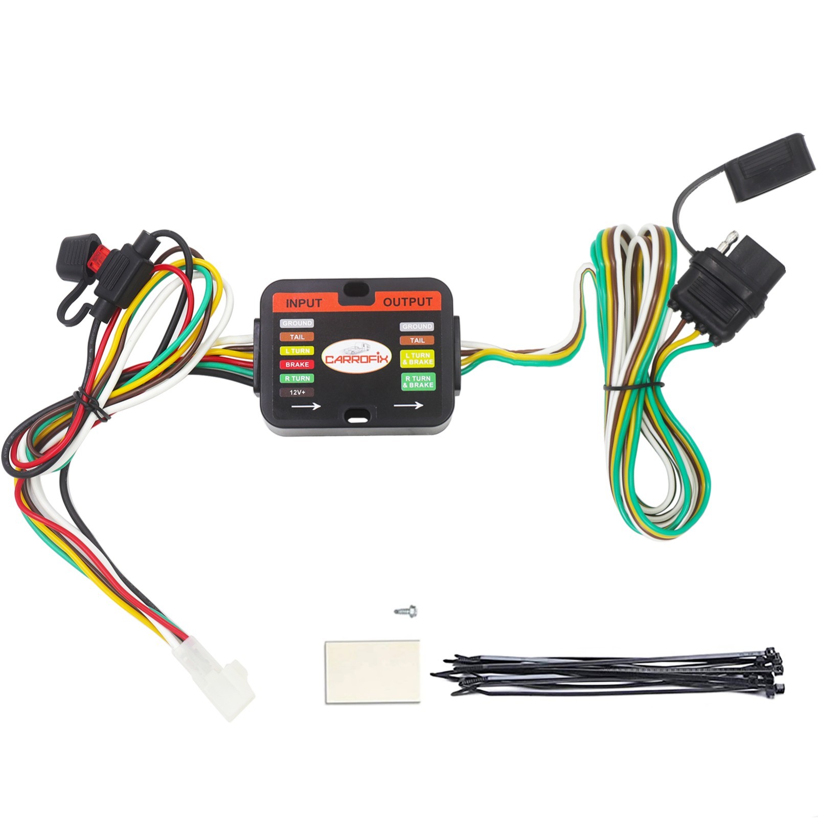 For Subaru Vehicle to Trailer Tow Hitch Wiring Harness with 4-Way Flat Connector