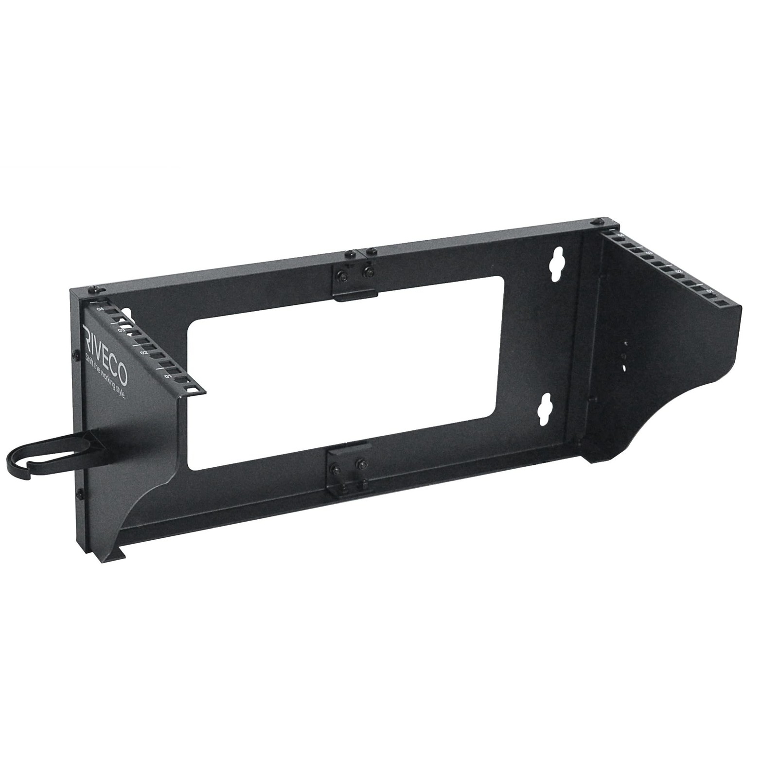RIVECO 4U Wall Mount Rack for Network Reinforced Heavy Load 66LBS Small Serve...