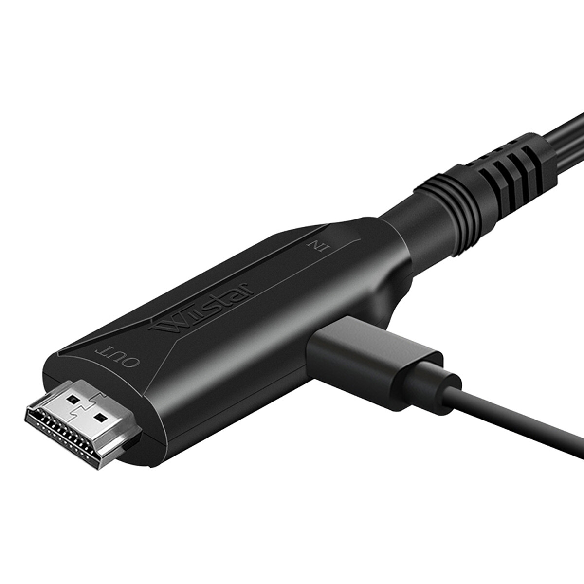 For Wii Input to HDMI Converter HD Video Audio Output Adapter For Nintendo.