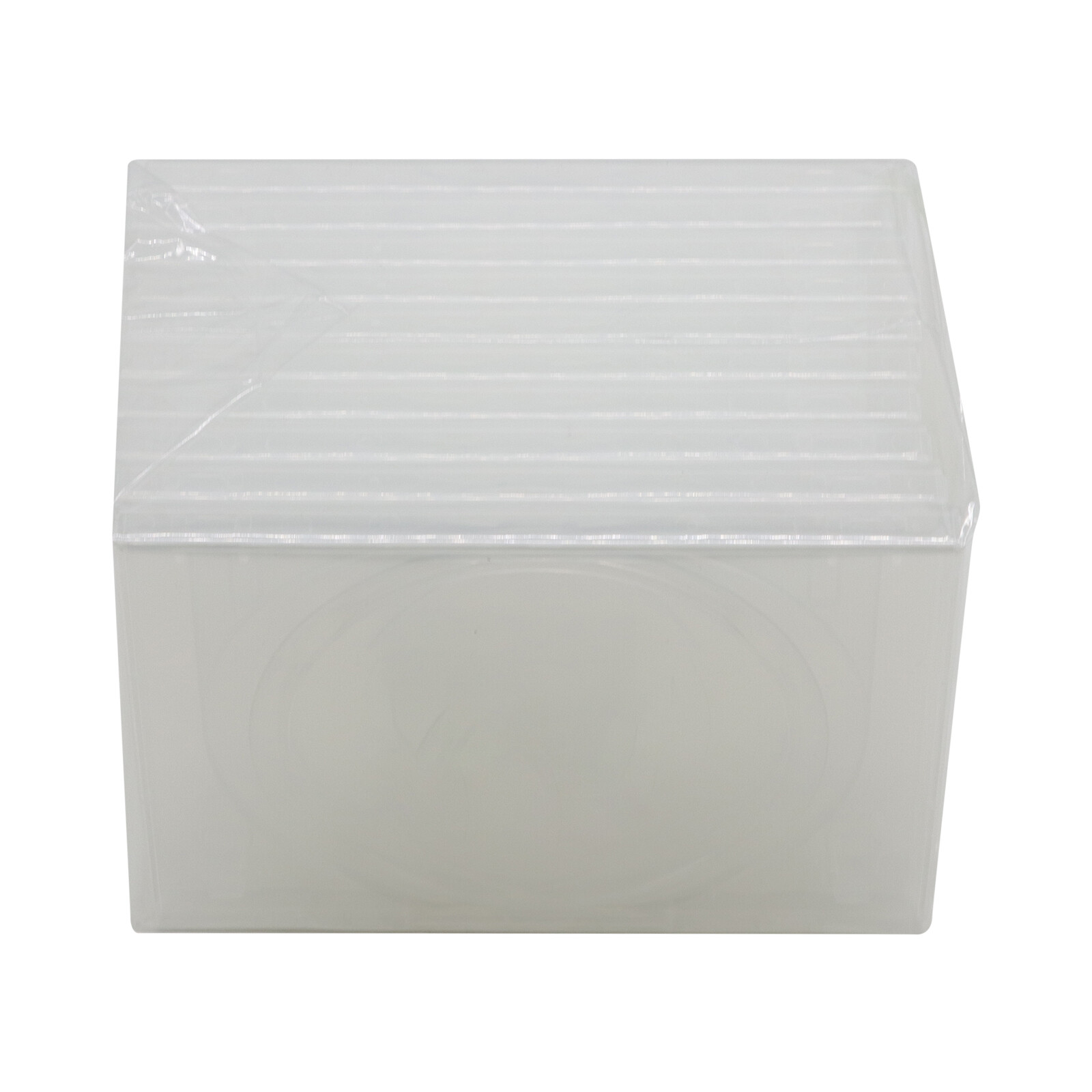 2Pack Clear Standard 4 DVD Storage Replacement Case Box 14mm 4 Discs Holder Flap