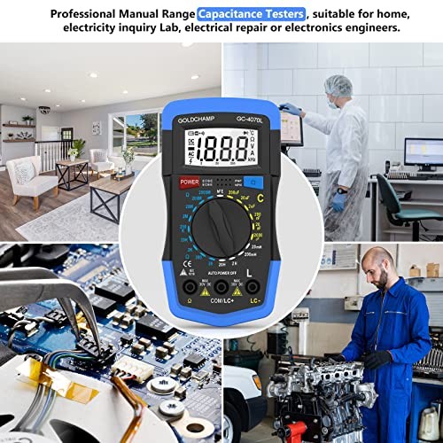 Capacitor Tester000pF~00uF00~000M0 0hm Multimeter | Capacitance Meter, 2