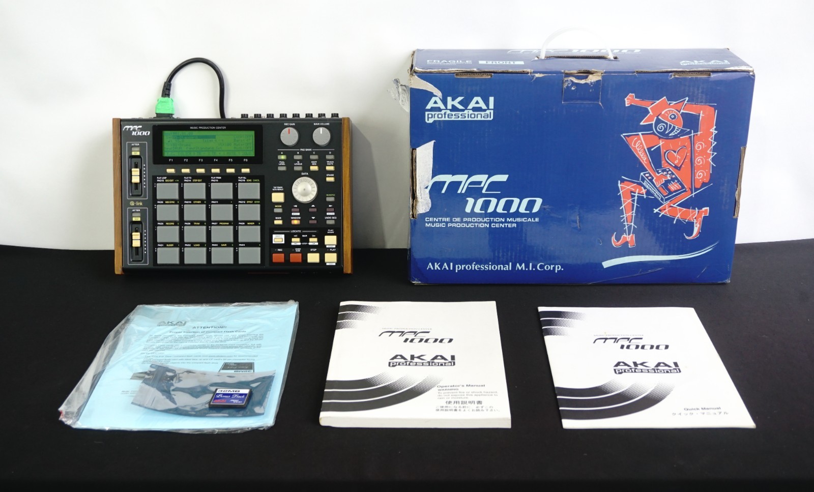 Akai Professional MPC 1000 Portable Music Production Centre Sampler Sequencer