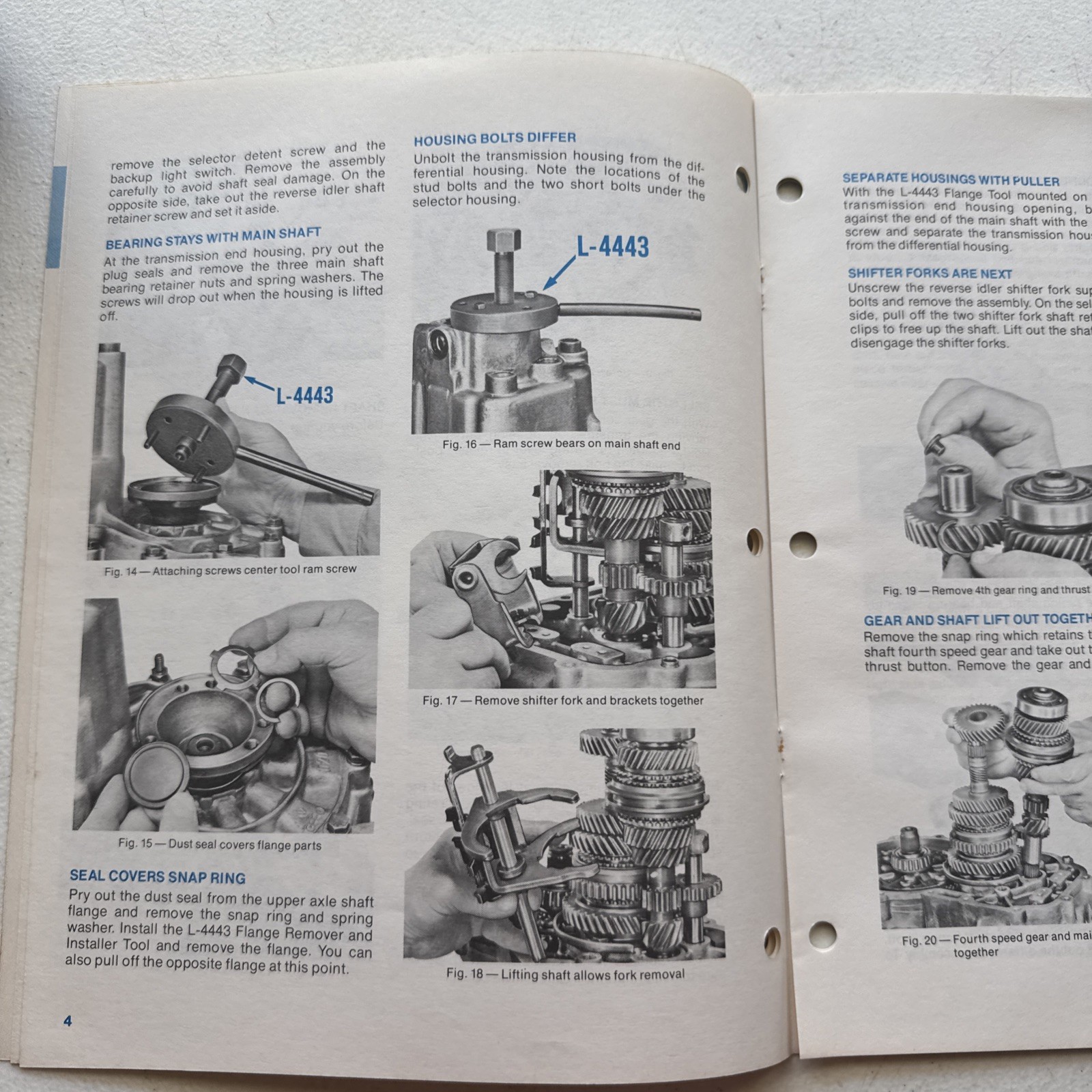 Chrysler Dodge 1978 Servicing The A-412 Transaxle And Clutch Reference Book