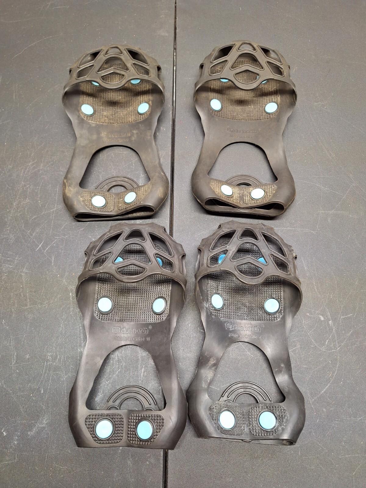 ▪︎2 Pair Duenorth Everyday Traction Aids For Ice &Snow Size Large And Medium ▪︎