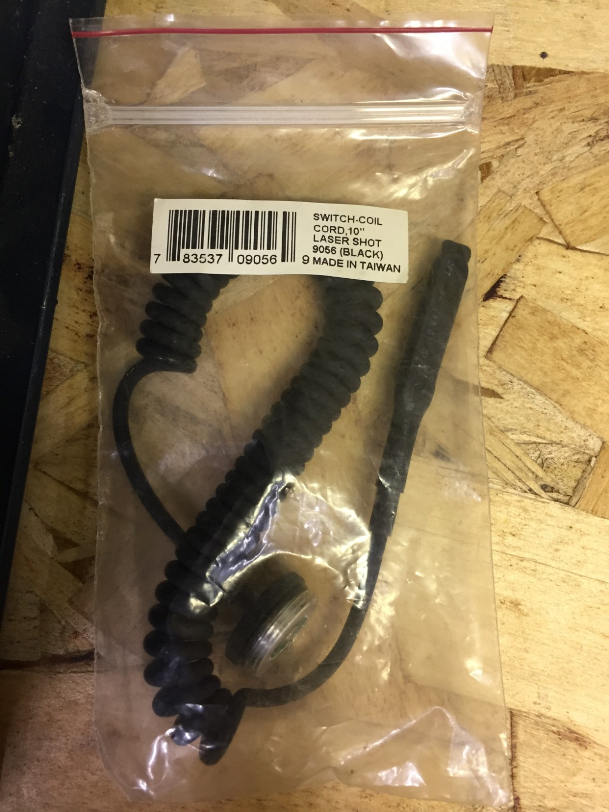 NEW Switch-Coil Cord 10" Laser Shot 9056 (Black)