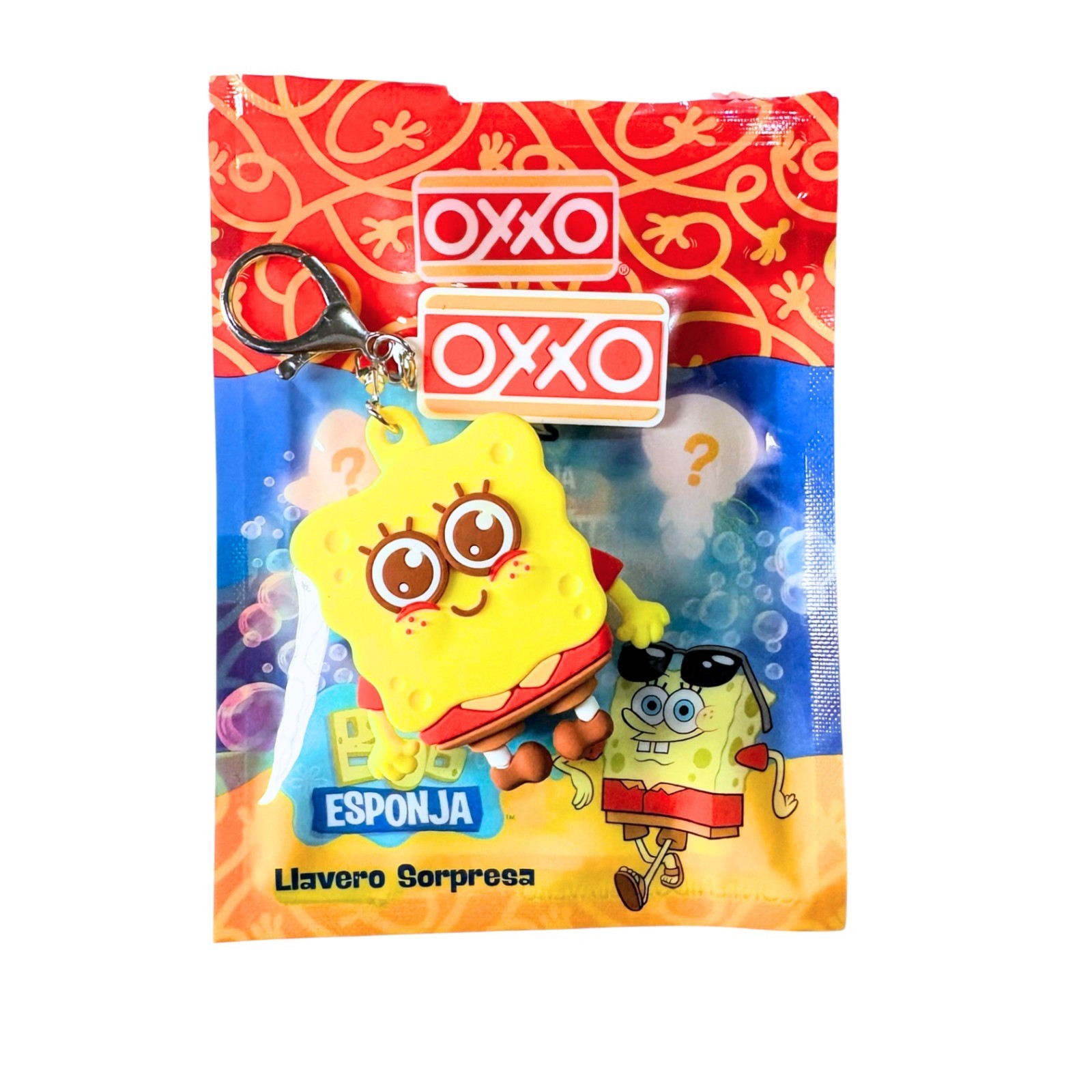 OXXO SpongeBob SquarePants Keychain (Mexico Exclusive)