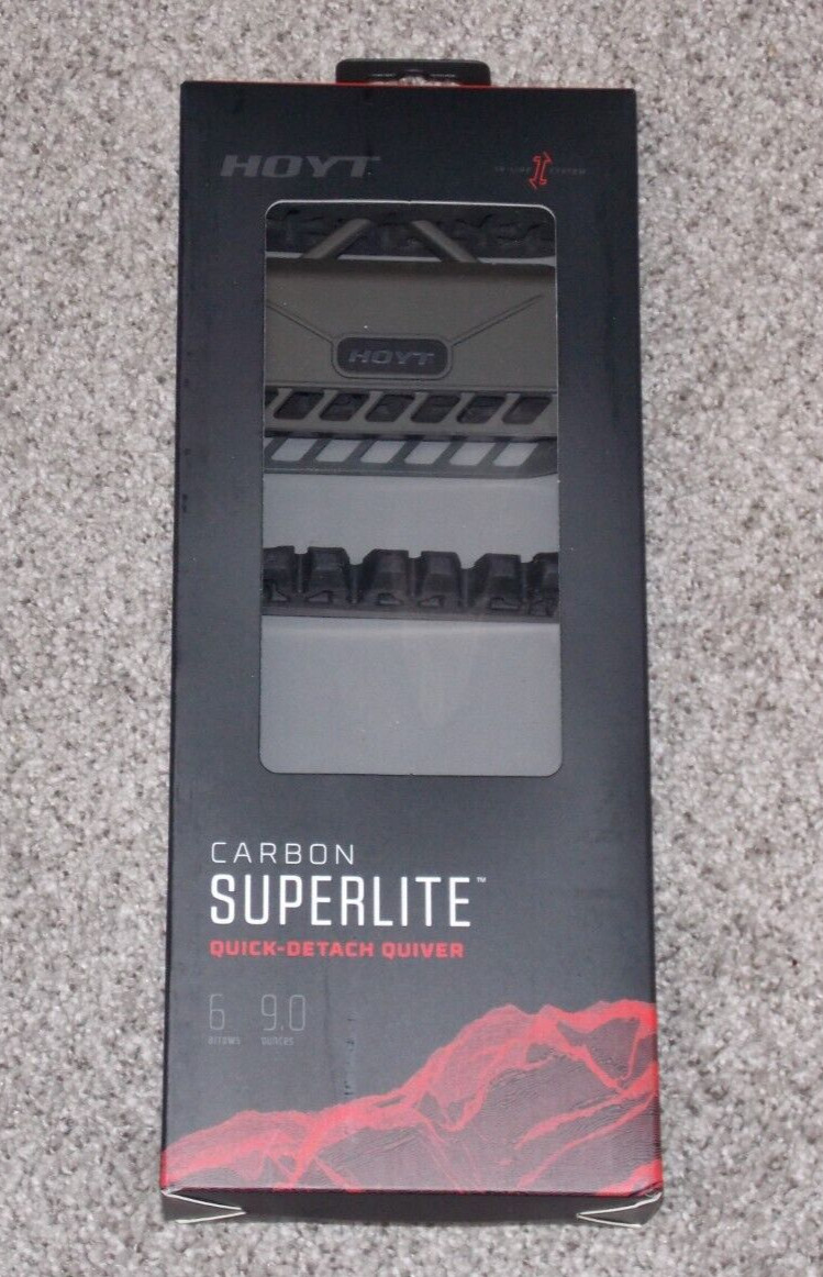 NEW Hoyt Carbon Superlite Quick-Detach 6 Arrow Bow Quiver- Wilderness
