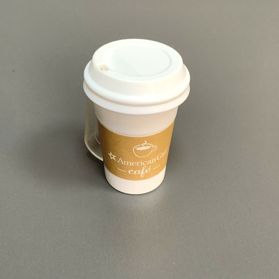 RARE Coffee cup Food drink ACCESSORIES For American Girl 18" Dolls gift toys #3