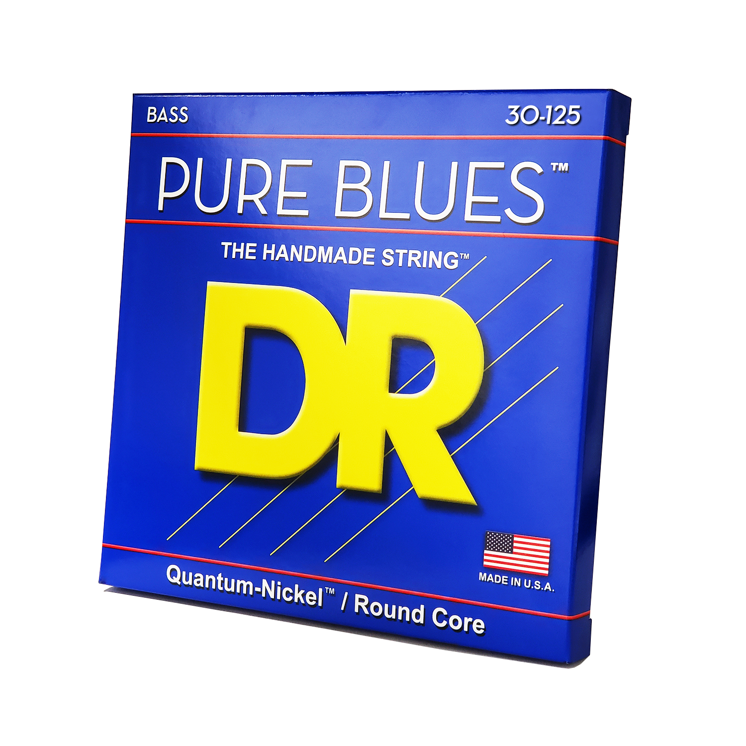 DR Strings PURE BLUES Bass Strings: 6-String Medium 30-125 [PB6-30]