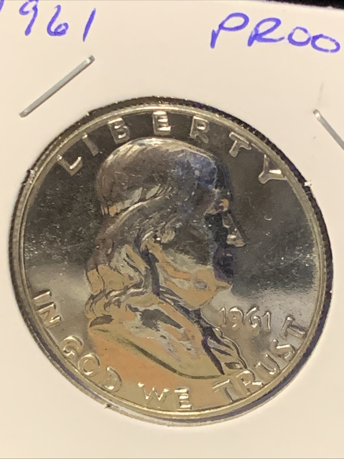 1961 Franklin Half Dollar Gem Proof 90% Silver