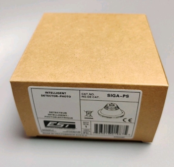 NEW Set Of 2 Edwards SIGA-PS Addressable Smoke Detector with SIGA-SB Base