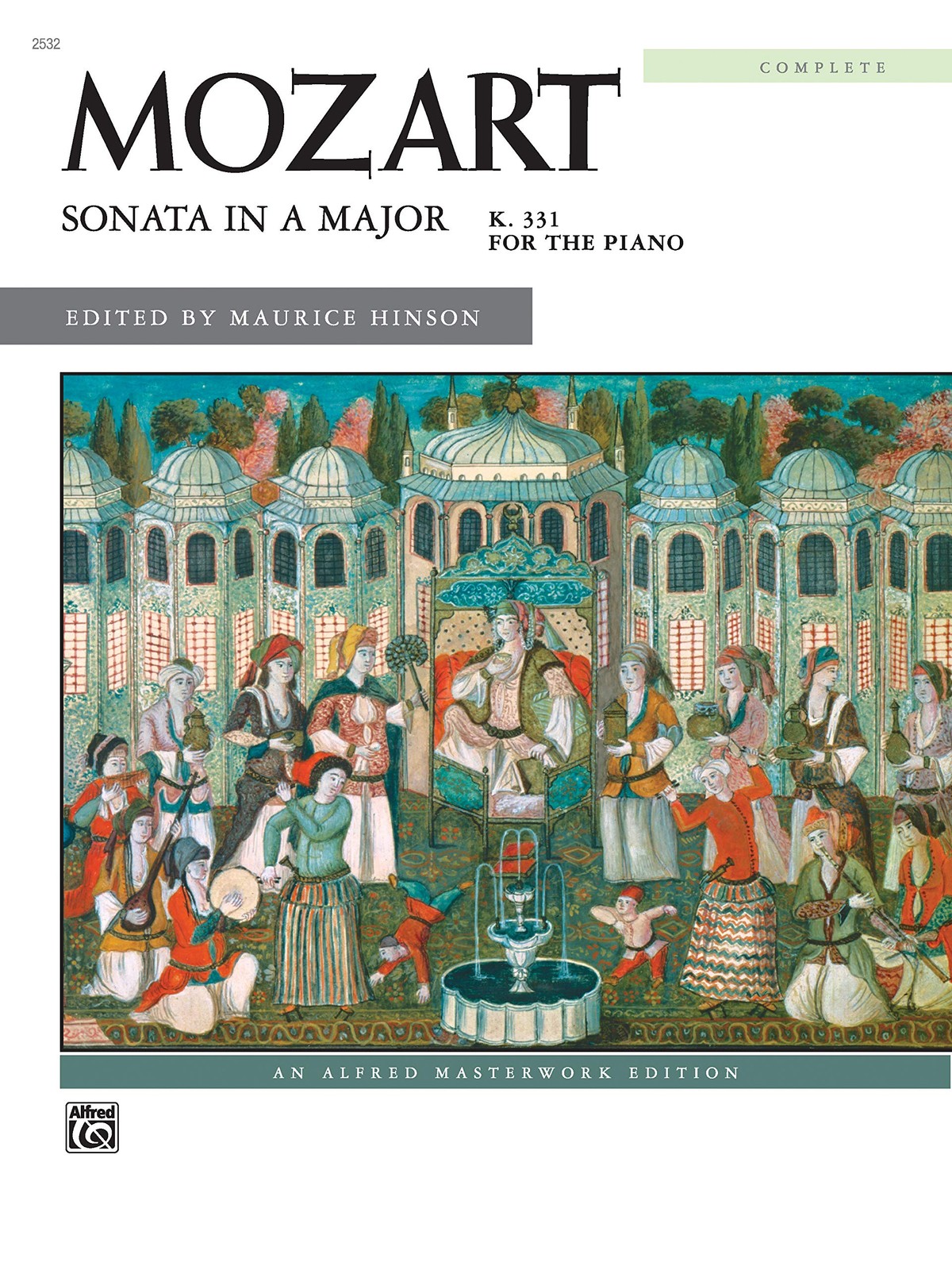 Sonata in A, K. 331 (Complete) (Alfred Masterwork Edition)