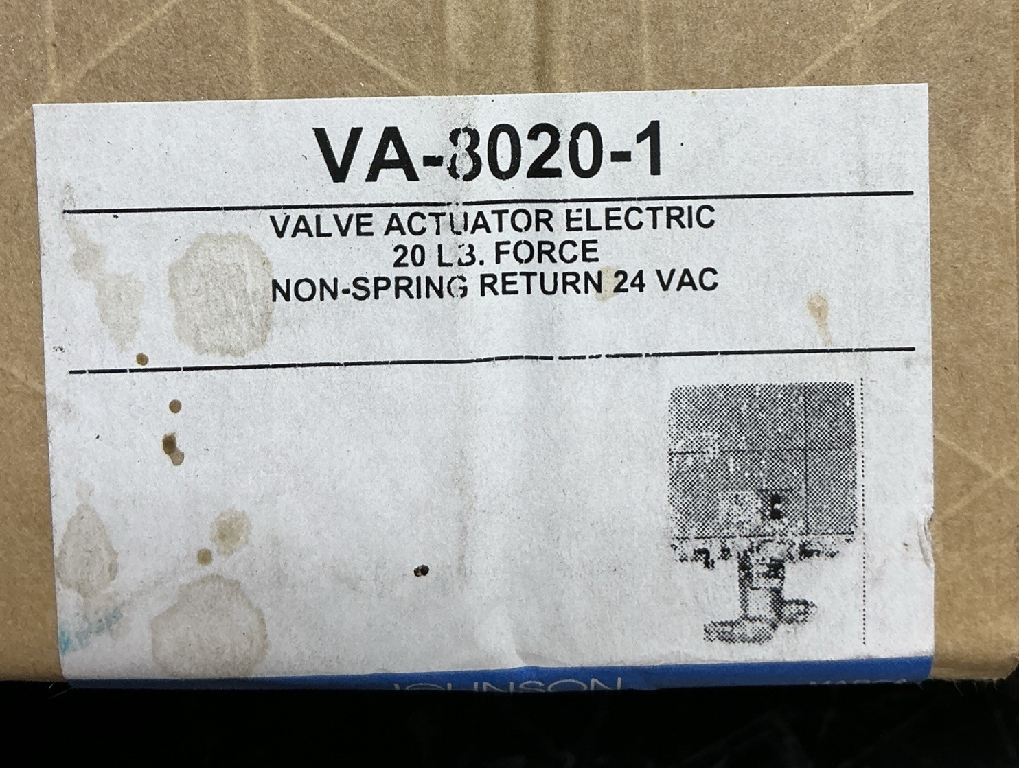 Johnson Controls VA-8020-1 Electric Valve Actuator