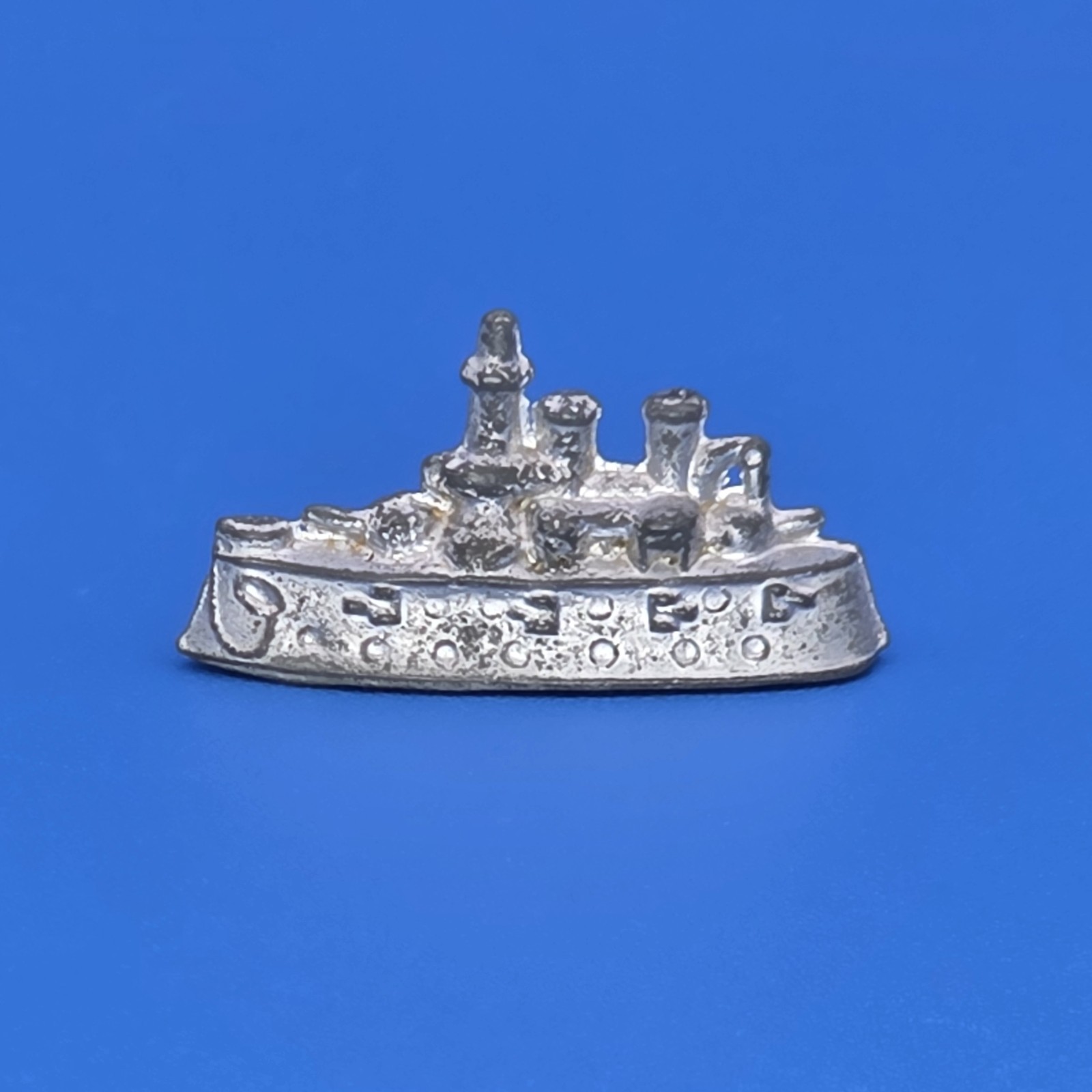 Vintage Monopoly Battleship Battle Ship Boat Token Standard Basic Mover