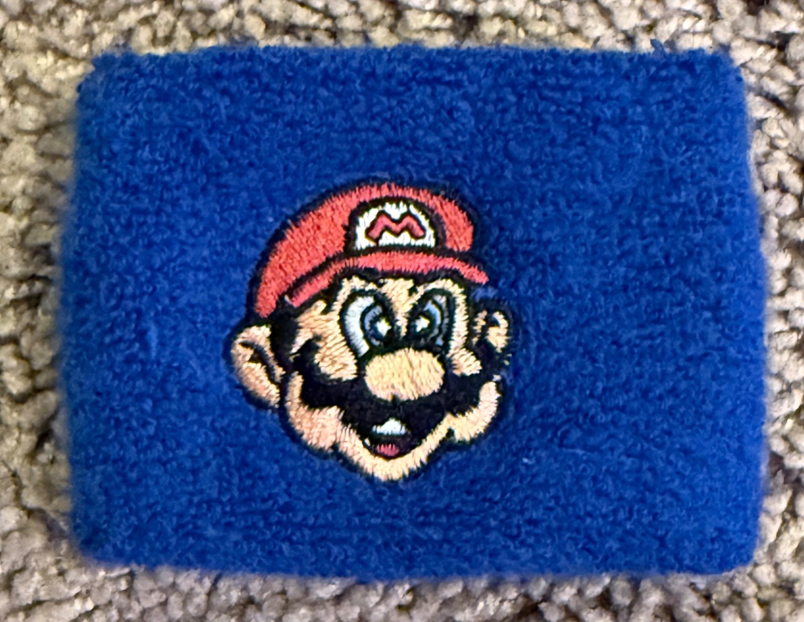 Vintage Mario Wristband - Official Nintendo - Great Condition!