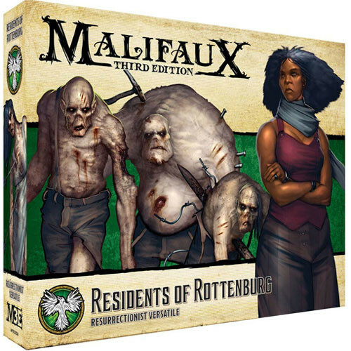 Wyrd Resurrectionists 3E 32mm Residents of Rottenburg Box WYR23226