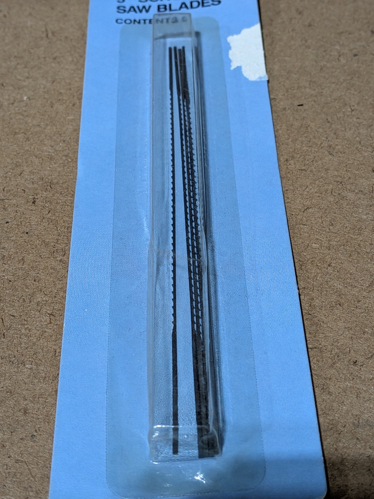 Dremel - #16446 - Plain End 5" Scroll Saw Blades - 5 Pieces - NOS