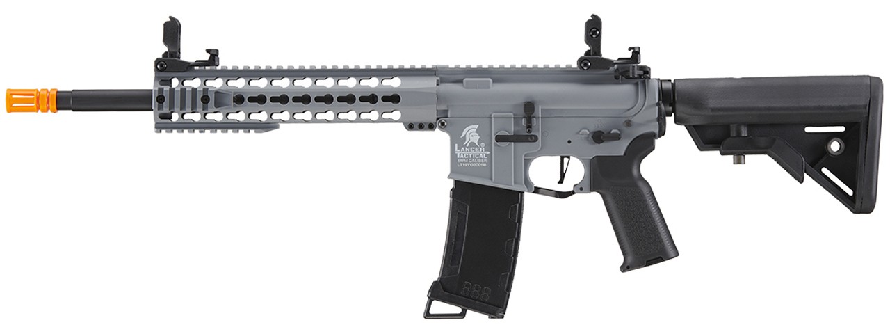 Lancer Tactical Gen 3 10" Keymod M4 Carbine Electric Airsoft AEG Rifle Gun – Gra