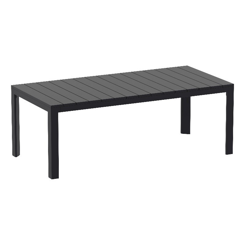 Compamia Atlantic XL 83-110 inch Extendable Dining Table in Black finish