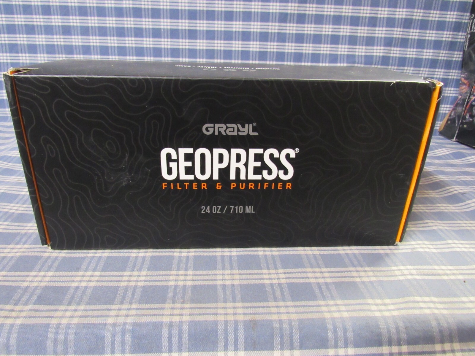 GRAYL GeoPress 24oz Water Purifier Bottle Oasis Green (Sealed Box) FREE SHIPPING