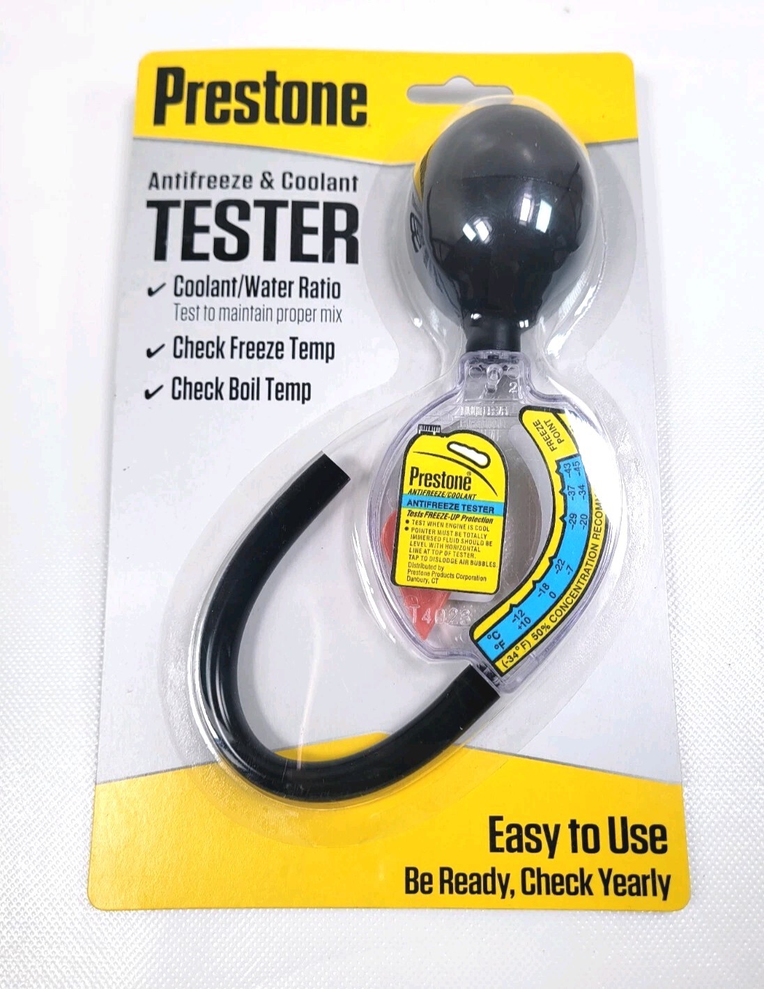 Prestone Antifreeze Coolant Tester, Works For All Coolants
