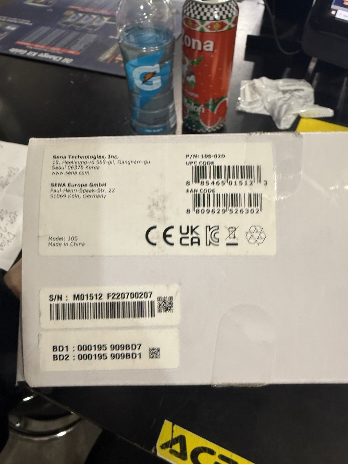 843-02106 10S HEADSET AND INTERCOM (DUAL PACK)