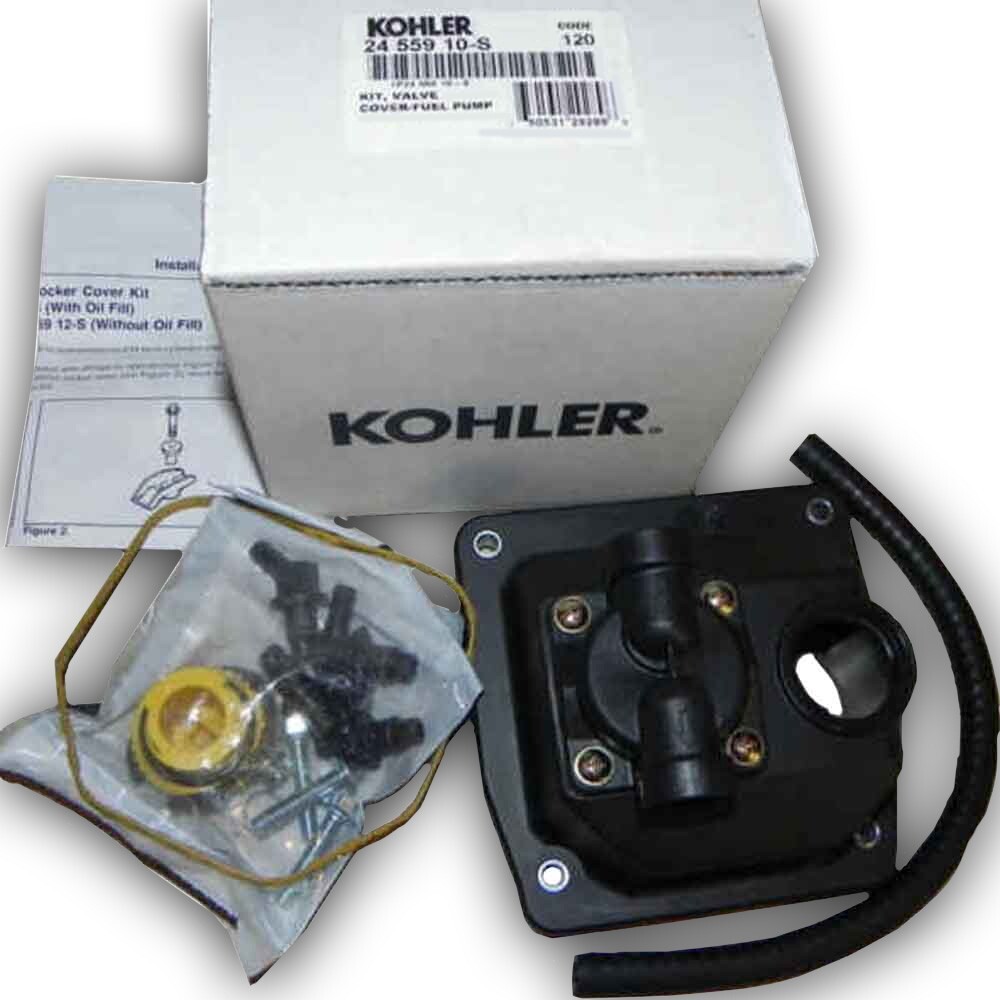 Genuine OEM Kohler 24 559 10-S Valve Cover Fuel Pump Kit