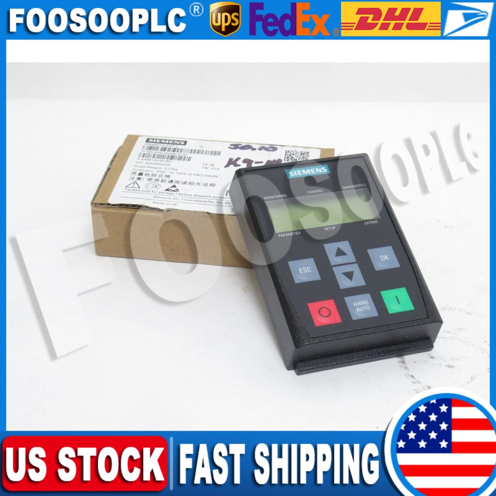 New Siemens SINAMICS G120XA PN 6SL3255-0AA00-4CA1 6SL3 255-0AA00-4CA1