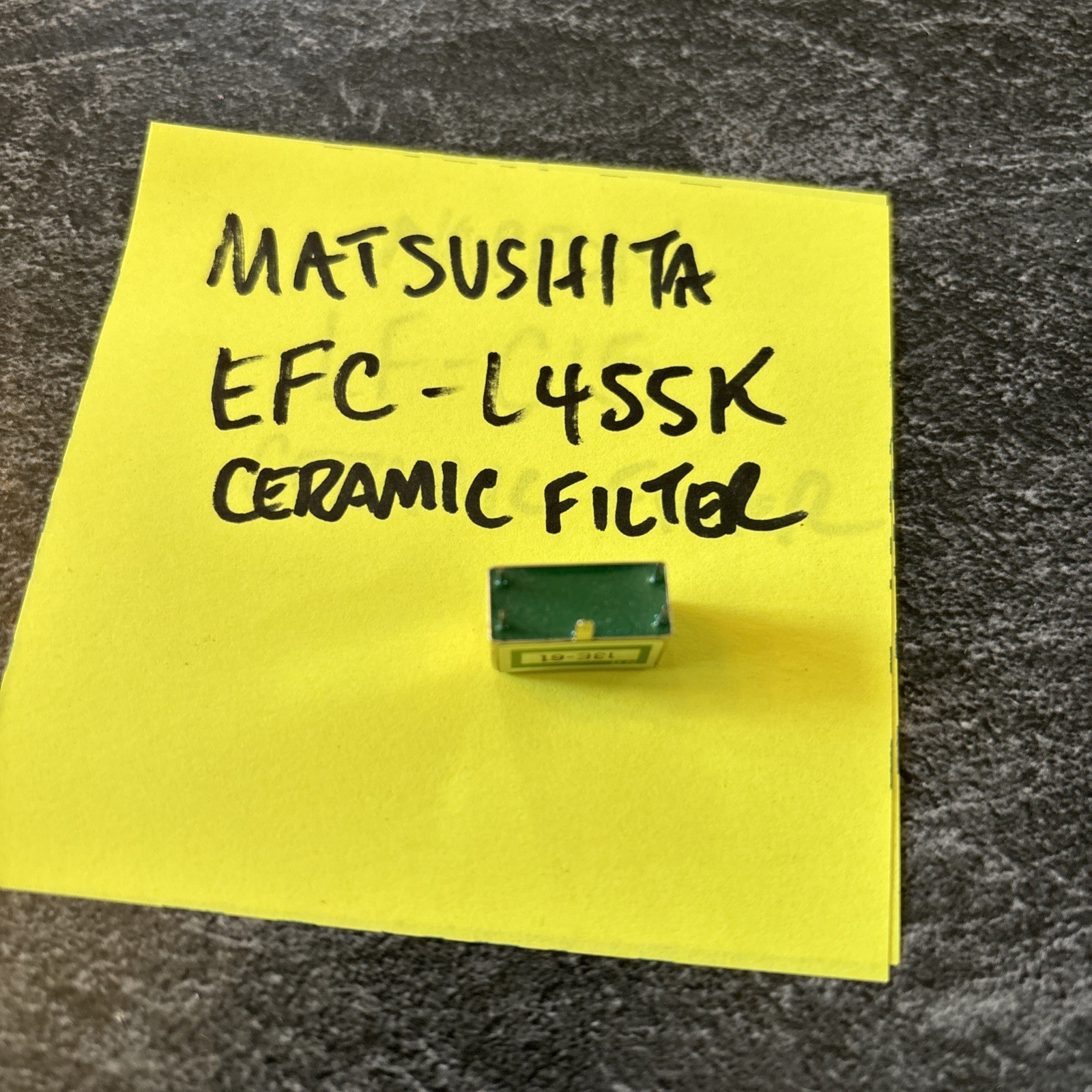 Matsudhita ceramic filter EFC-L455K LOC E