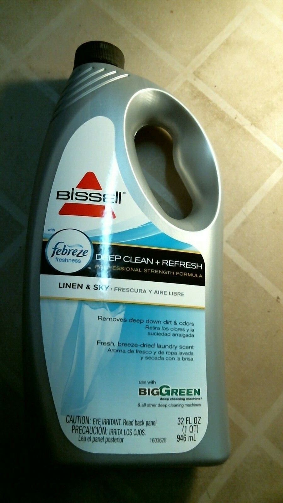 Bissell 03007 Big Green Commercial Carpet Cleaner, 32fl. oz., FREE SHIP