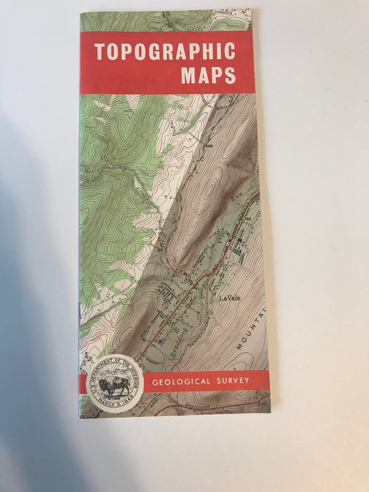 1969 April Geological Survey Topgraphic Maps Guide Dept Interior