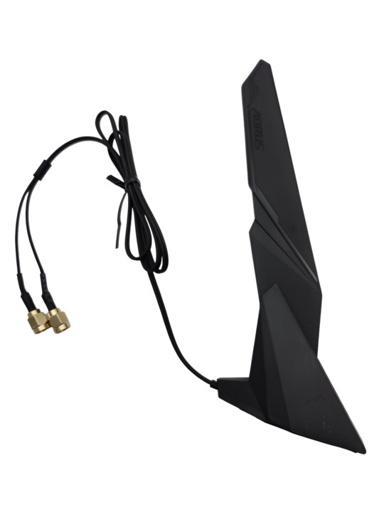 Gigabyte 12CR5-1ANTA2-51R Wi-Fi Antenna 2.4GHz Dual Male RP-SMA Connectors - VG