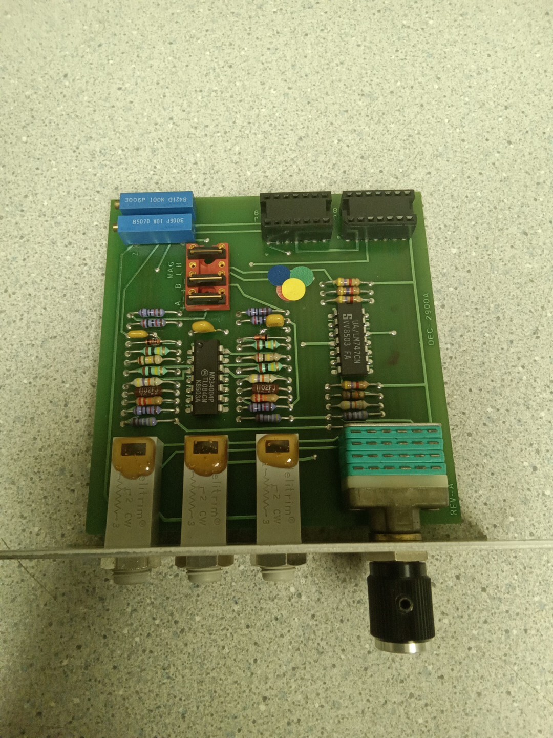 DEARBORN DEC-2900A AIR-ELECTRONIC INTERFACE MODULE REV A DEC2900A DEC-2900A