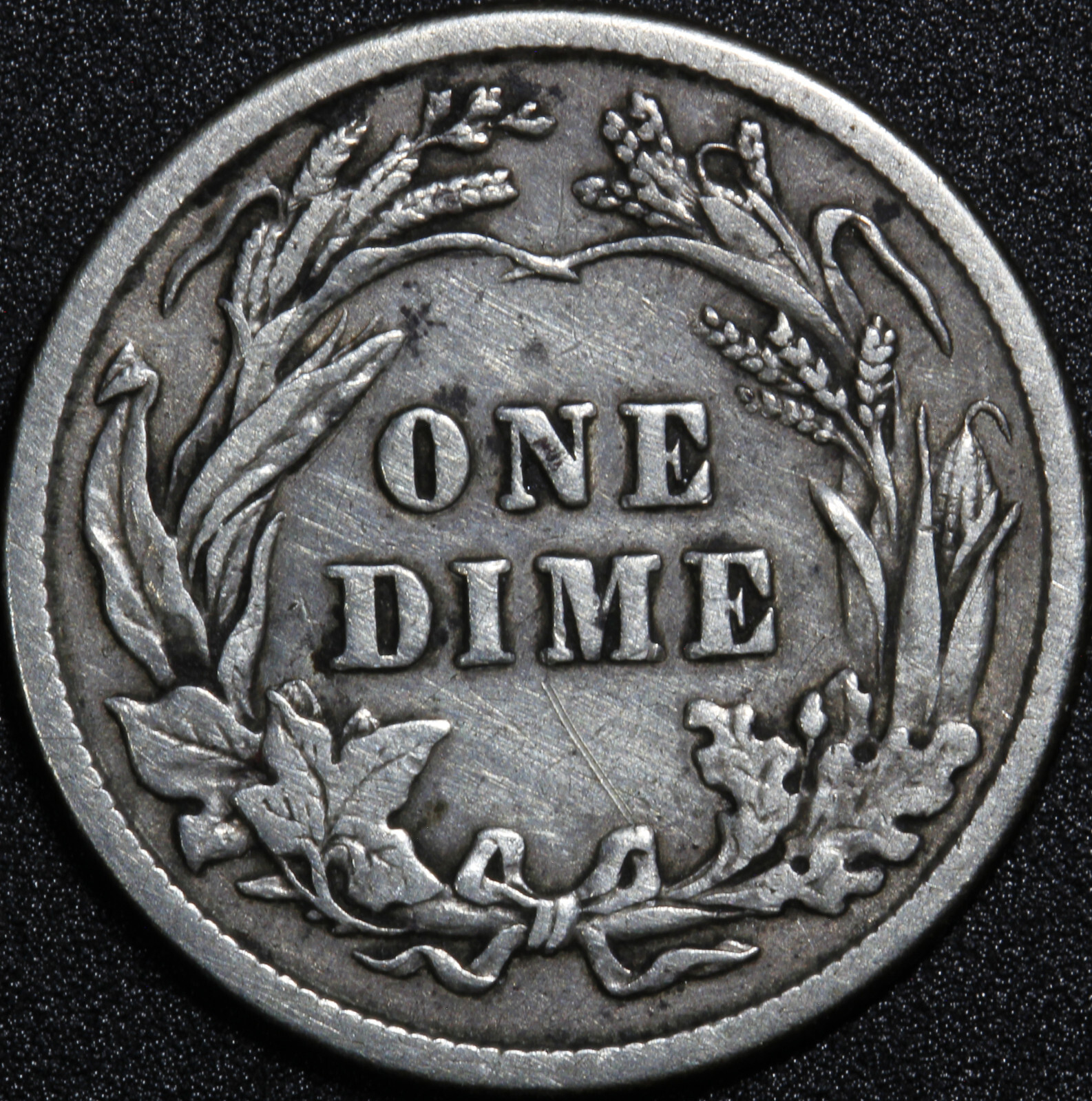 1912 Barber 10¢ VF+