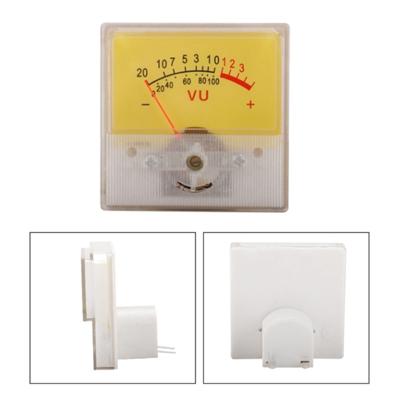 Upgraded VU Meter Header DB Level Header Power Amplifier Level Meter
