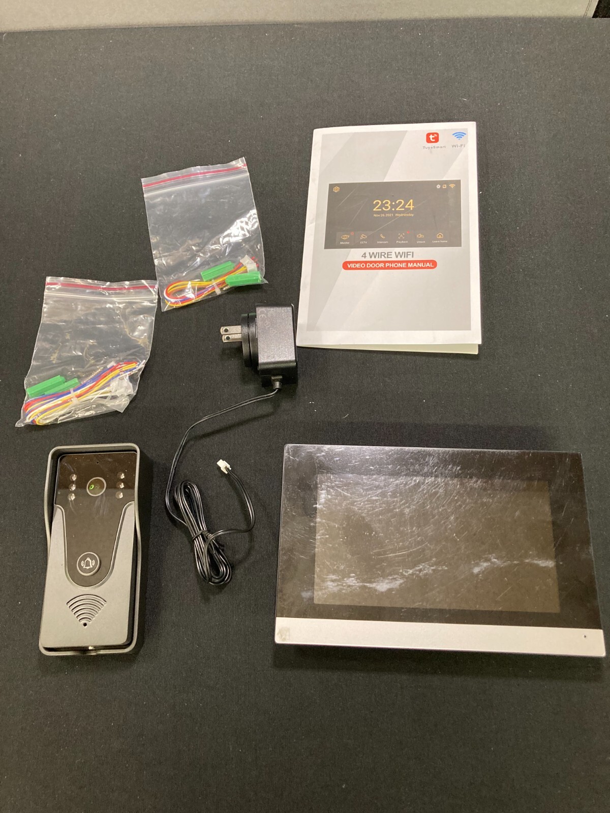 Tuya WIFi Video Doorbell Door Phone Security Intercom