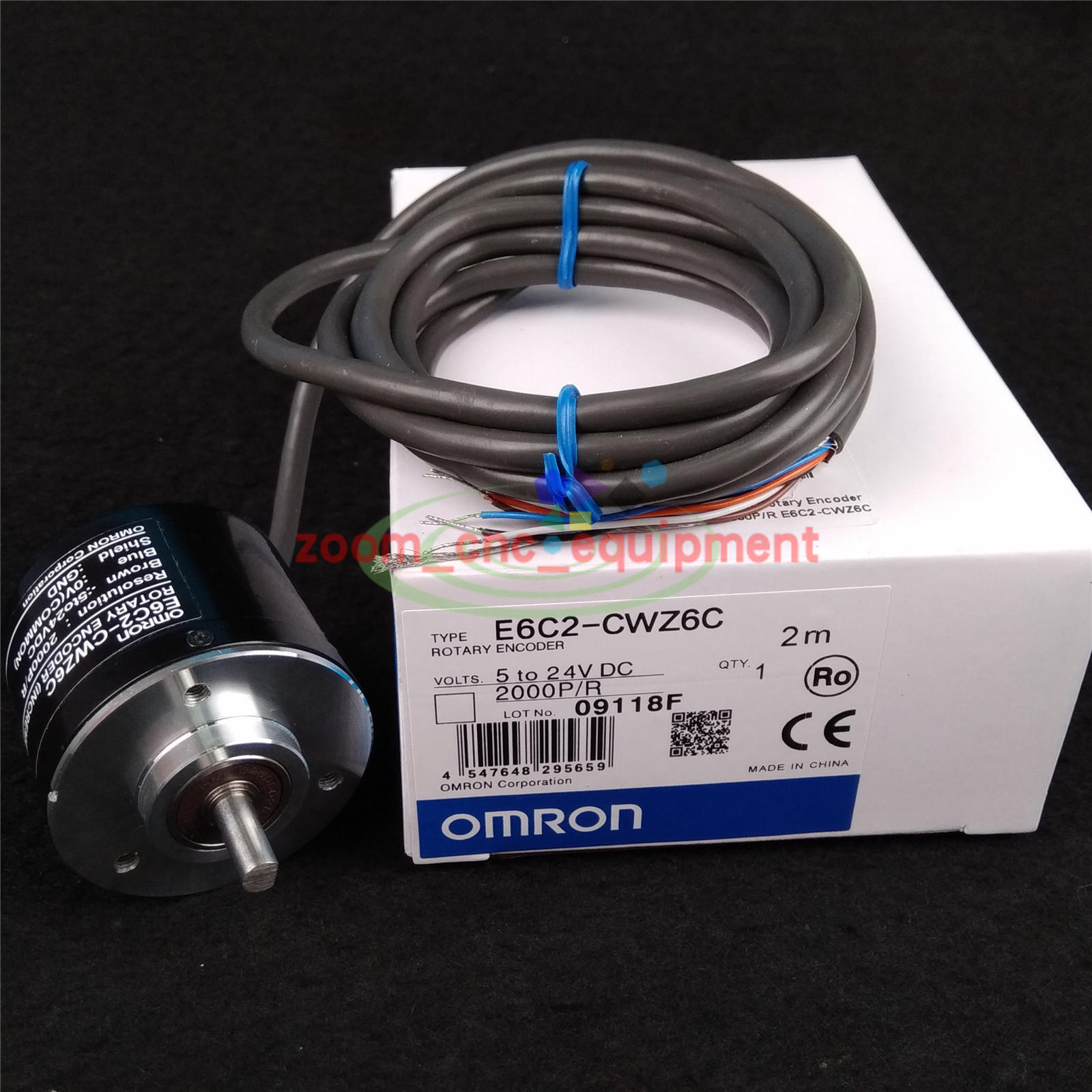 Omron Rotary Encoder E6C2-CWZ6C 2000P/R E6C2-CWZ6C New In Box