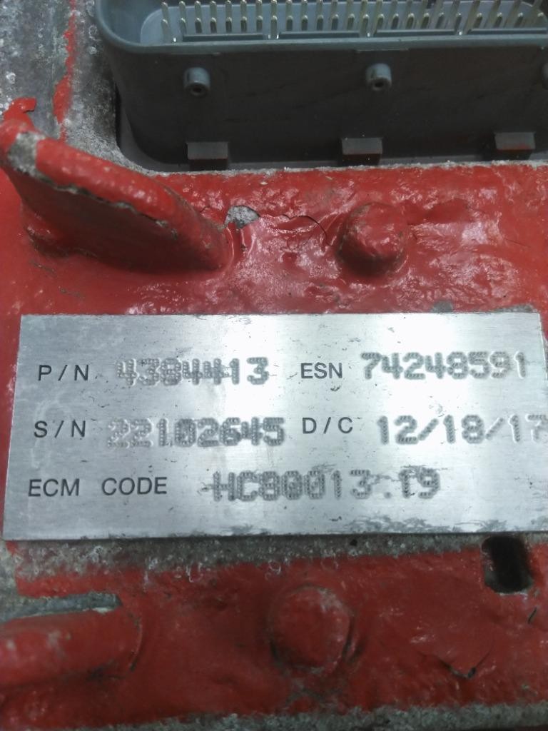 Replaces 4384413 2019 CUMMINS ISB-CR-6.7 ENGINE CONTROL MODULE (ECM) , MD