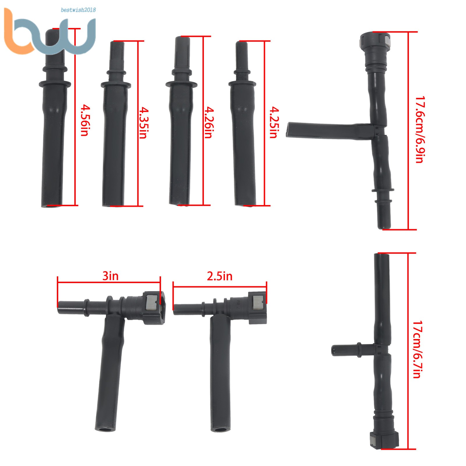 Easy Connect Smoke Machine EVAP Quick Connect Adaptor Set #96-0190 Replacemnt